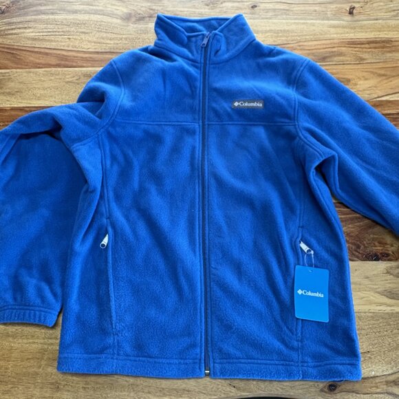 Men's Columbia Fleece Jacket - New with Tags - Size Small - Picture 1 of 3